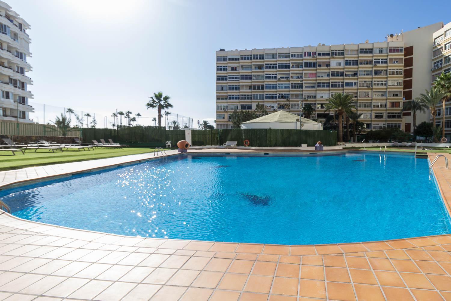 Blue Sky, Apartamento Vista Oceano Playa del Ingles  Luaran gambar