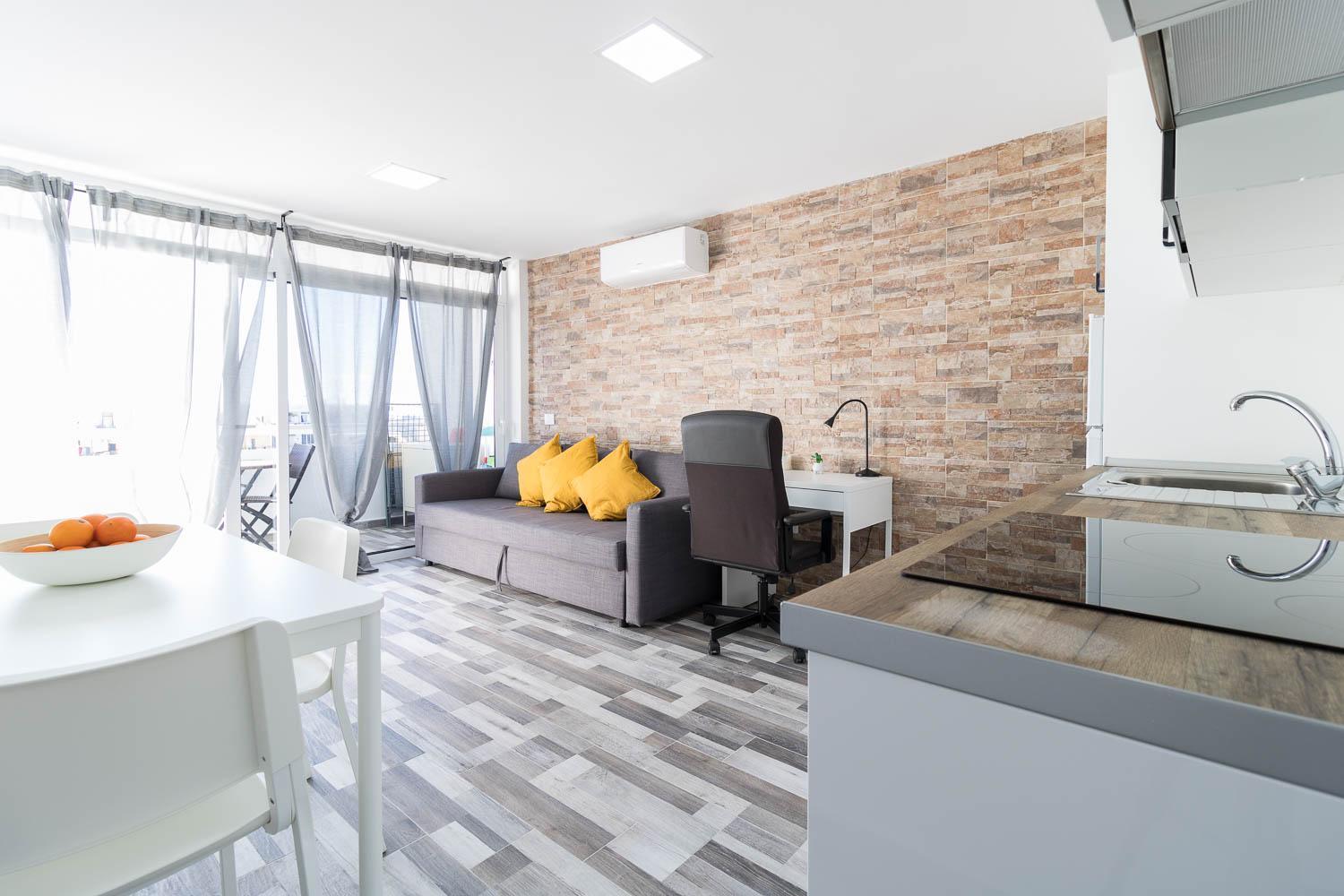 Blue Sky, Apartamento Vista Oceano Playa del Ingles  Luaran gambar