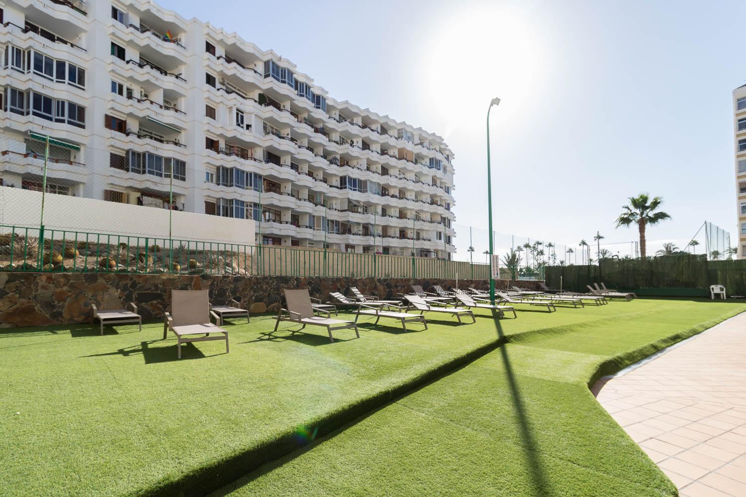 Blue Sky, Apartamento Vista Oceano Playa del Ingles  Luaran gambar