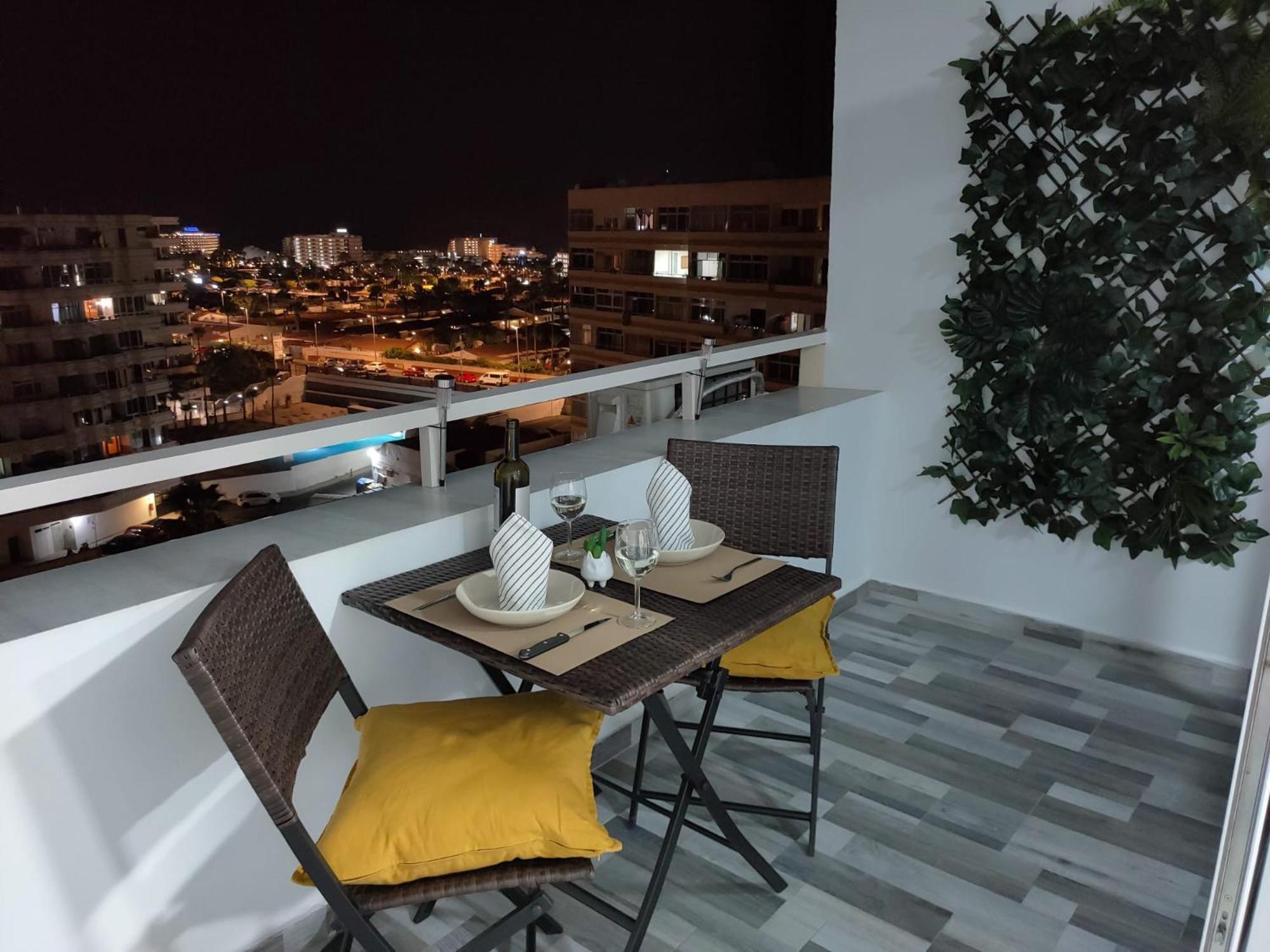 Blue Sky, Apartamento Vista Oceano Playa del Ingles  Luaran gambar